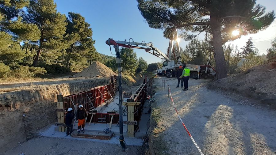 Travaux de modernisation et de régulation hydraulique du canal